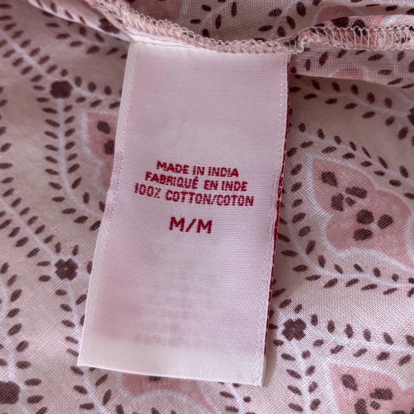 Guess Y2K cotton tunic top size M Hippie Boho - Picture 7 of 15